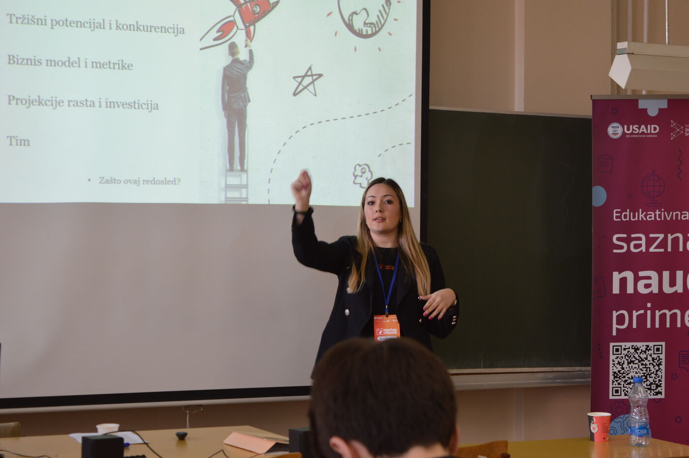 Predavač na Startap Vikendu za mlade od 18 do 30 godina